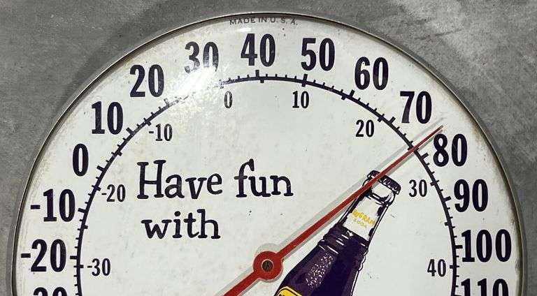 NuGrape Soda Thermometer