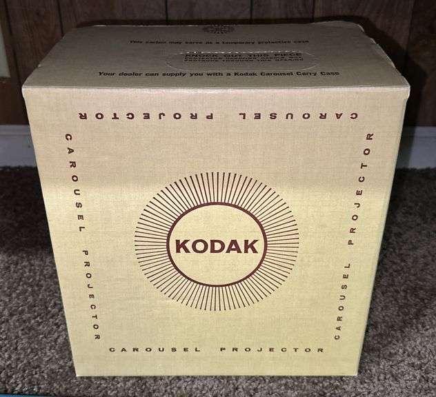 Kodak Carousel Projector with Accessories