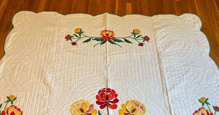 Marigold Pattern Quilt