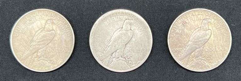 1922 Peace Silver Dollars
