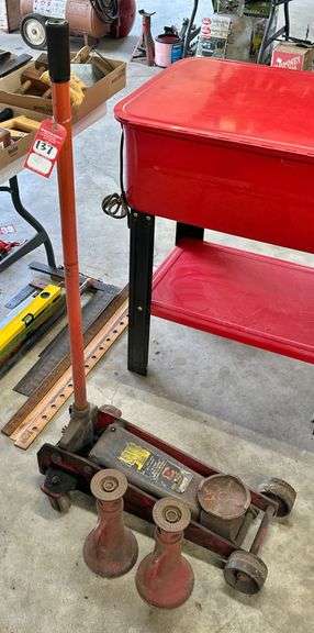 Allied 3 Ton Hydraulic Floor Jack & Bottle Jacks image