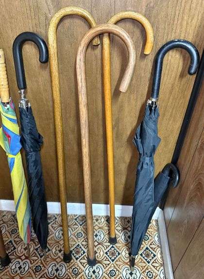 Walking Cane & Umbrellas