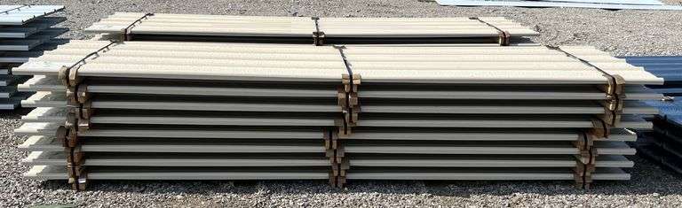 Nicorr Stormshield 29 Gauge Metal Siding/Roofing, qty: 25 sheets & Sure Loc #10 1.5" Hex Head Metal Screws, qty: 500 screws