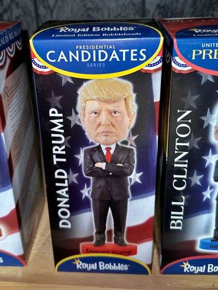 Royal Bobbles Limited Edition Presidential Bobble Heads