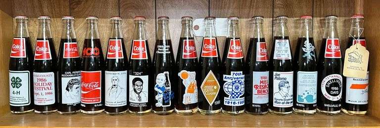 1986 Coca-Cola Commemorative Bottle Collection