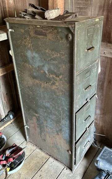 Hand Tools & File Cabinet