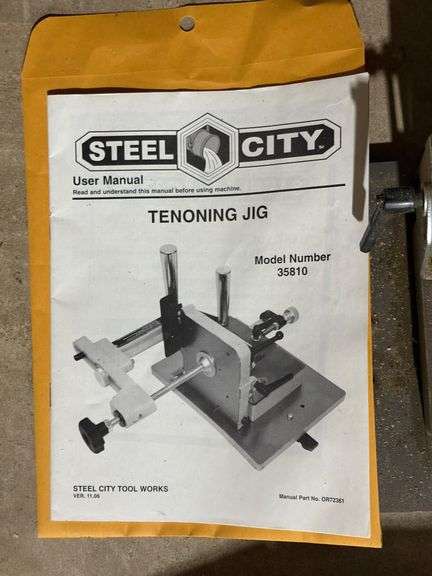 Steel City 35810 Tenoning Jig