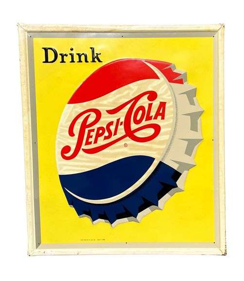Drink Pepsi-Cola Metal Sign image