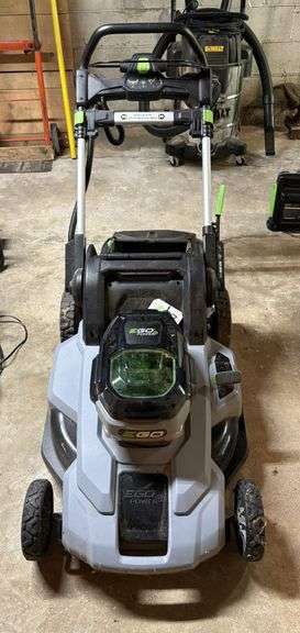 EGO 56V Cordless LM2100 Lawn Mower & LV5300 Blower