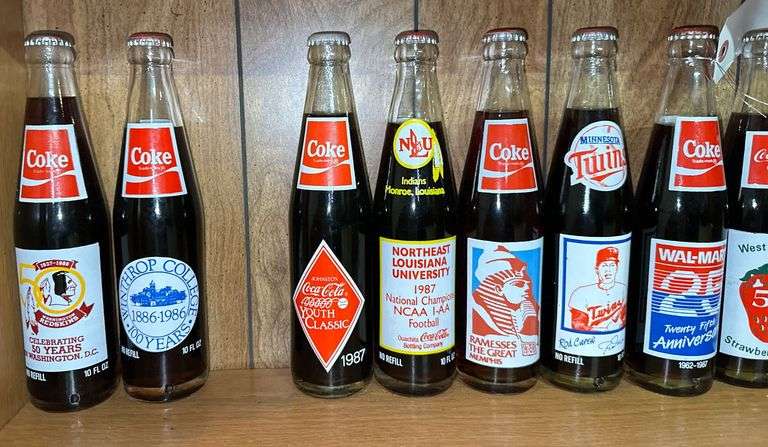 1986-1988 Coca-Cola Commemorative Bottle Collection