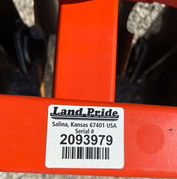 Land Pride 3-Pt DH1572 Disc Harrow-NEW