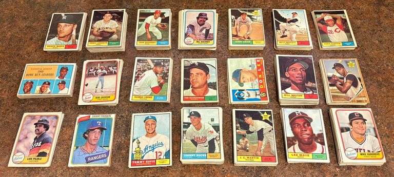 1960's Era Topps & T.C.G. Baseball Card Collection