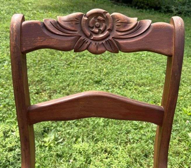 Matching Hand Carved Dining Chairs