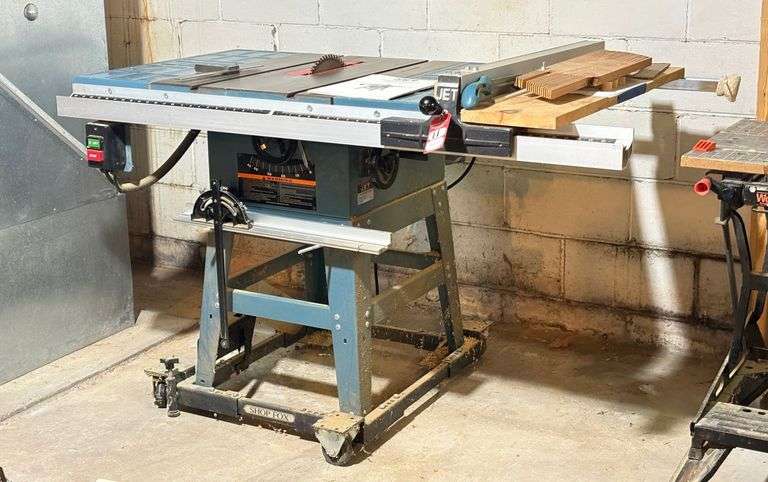 Jet 10" Contractor Saw with Mobile Base