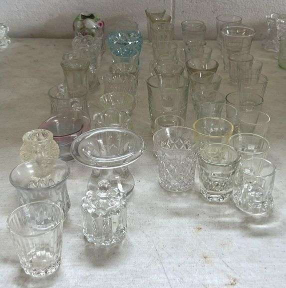 Vintage Shot Glass & Toothpick Holder Collection image