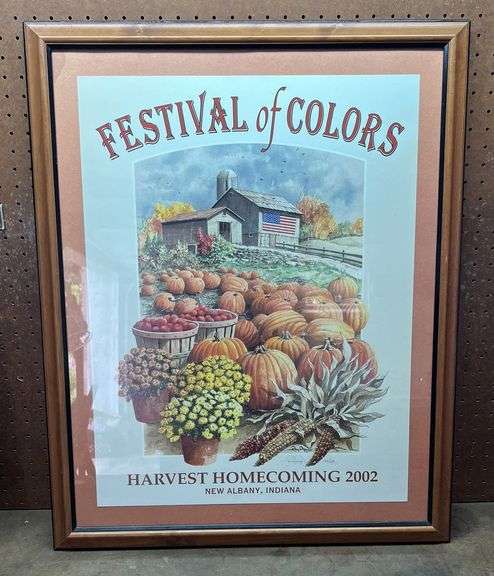 Harvest Homecoming 2002 Ray Day Framed Print