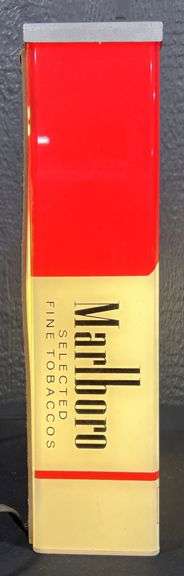 Marlboro Cigarette Lighted Store Display