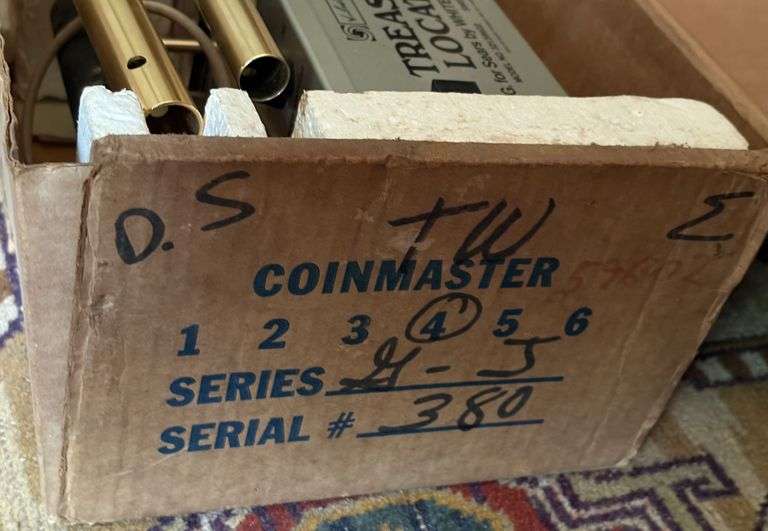 Vintage Whites Metal Detector