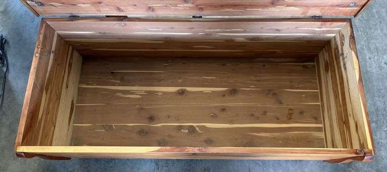Solid Cedar Blanket Chest
