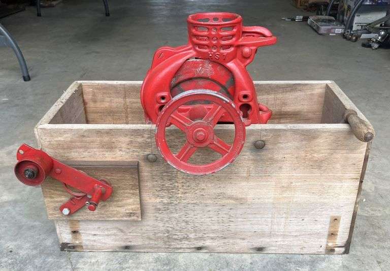 Cast Iron Hand Crank Corn Sheller