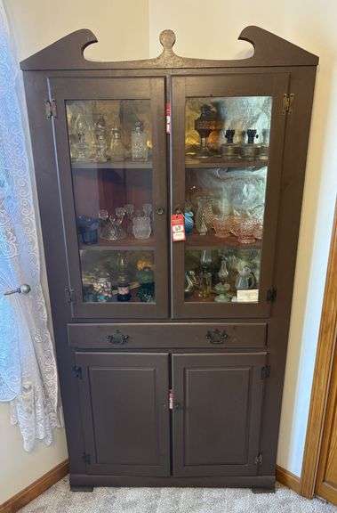 Painted Corner Cabinet image