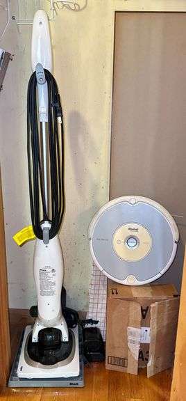 iRobot Roomba & Shark Floor Scrubber