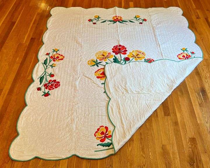 Marigold Pattern Quilt