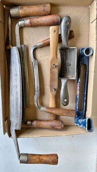 Vintage Draw Knives & Woodworking Tools