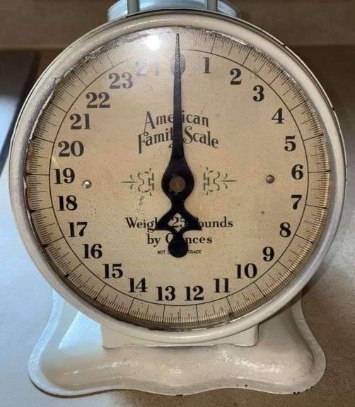 Vintage American Family Kitchen Scales