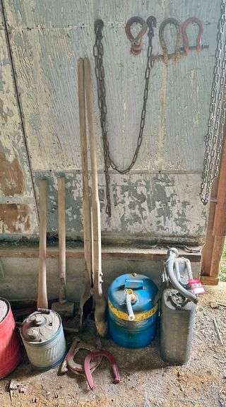 Fuel Cans & Long Handled Tools