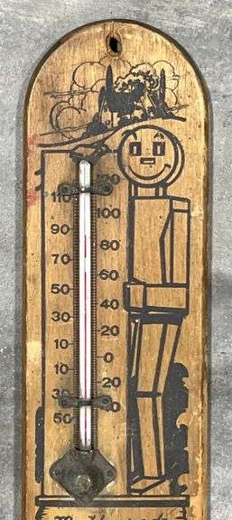 Koehler Lumber Louisville, KY Wooden Thermometer