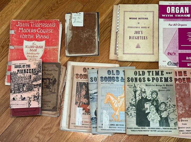 Vintage Sheet Music & Song Books