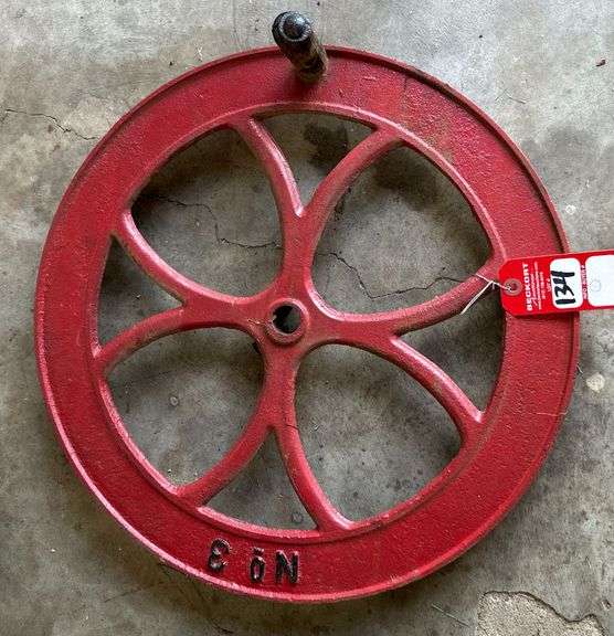 Early Cast Iron Fly Wheel