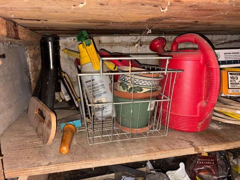 Contents Below Work Bench