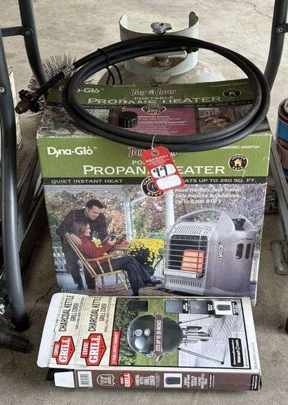 Propane Heater & Related Items