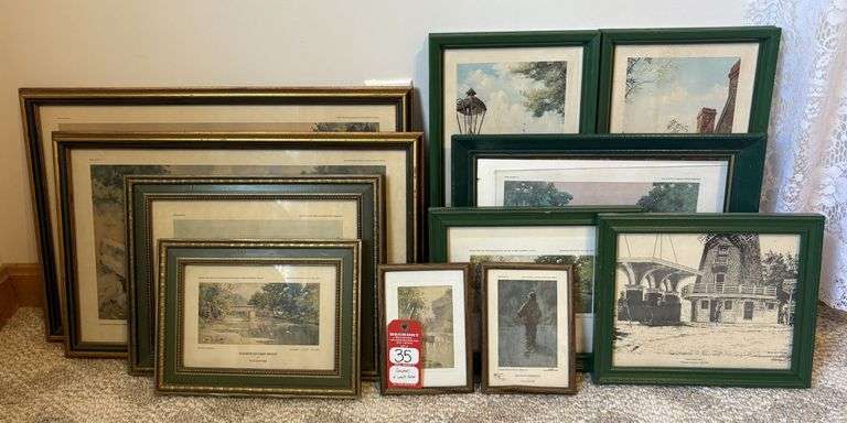 Paul Sawyer Framed Artwork & Wall Hangings