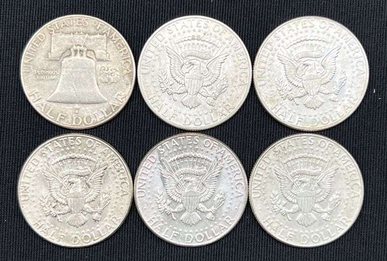 Franklin & Kennedy Silver Halves