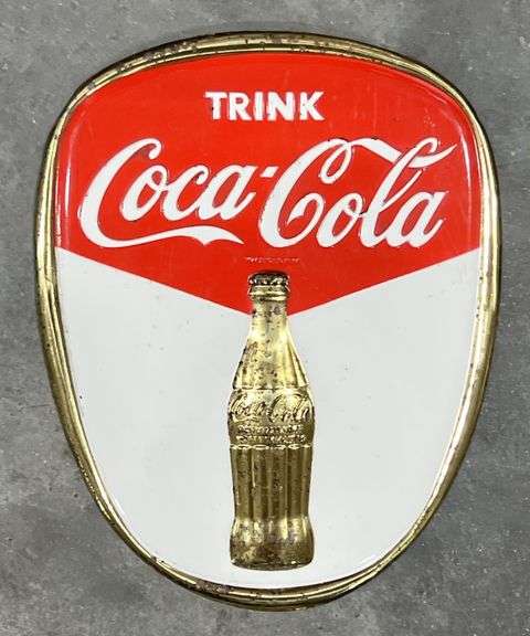 "Trink Coca-Cola" German Shield Sign image