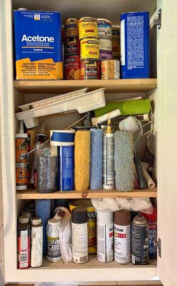 Contents of Cabinet, Tables & Frames