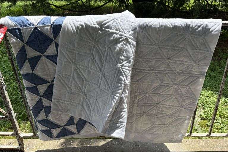 Blue & White Quilt