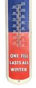 Atlas Perma-Guard Anti-Freeze Metal Thermometer