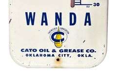 Wanda Products Oil & Grease Metal Thermometer