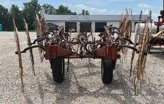 H&S Bi-Fold 8-Wheel Hay Rake