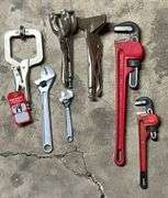 Vise Grips, Pipe Wrenches & Adjustable Wrenches