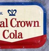 Royal Crown Cola Metal Bubble Sign