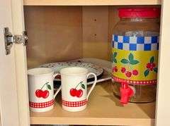 Cherry Themed Kitchen Décor