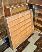 Handmade Wall Mounted Display Shelves with Glass Fronts