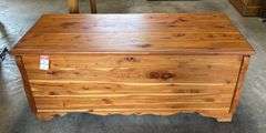 Solid Cedar Blanket Chest