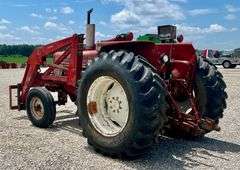 1976 IH 674 Tractor with IH 2250 Loader