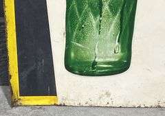 Teem Lemon & Lime Metal Menu Board